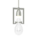 Hubbardton Forge - One Light Mini Pendant - Apothecary - Sterling- Union Lighting Luminaires Decor