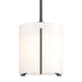 Hubbardton Forge - One Light Mini Pendant - Exos Glass - Black- Union Lighting Luminaires Decor