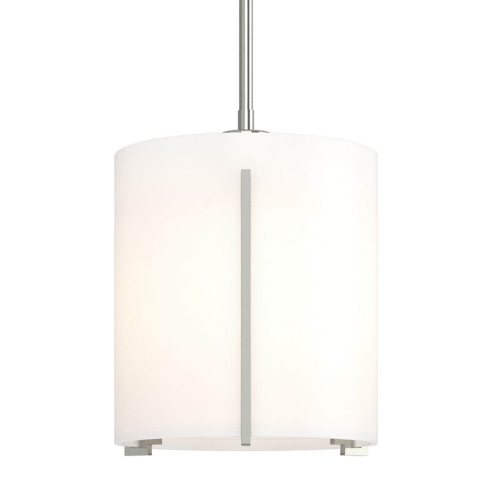 Hubbardton Forge - One Light Mini Pendant - Exos Glass - Sterling- Union Lighting Luminaires Decor