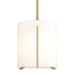 Hubbardton Forge - One Light Mini Pendant - Exos Glass - Modern Brass- Union Lighting Luminaires Decor