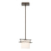 Hubbardton Forge - One Light Mini Pendant - Ellipse - Bronze- Union Lighting Luminaires Decor