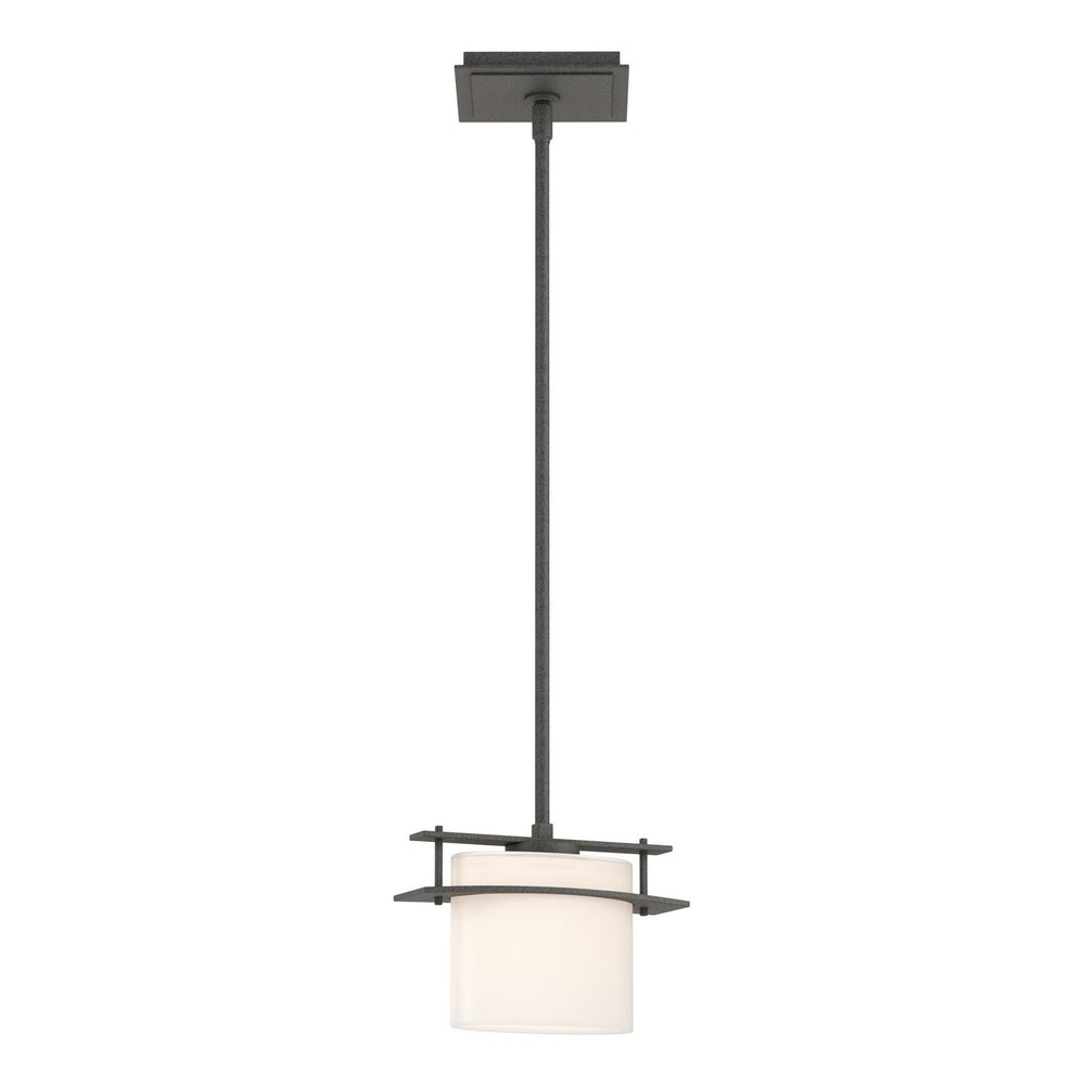 Hubbardton Forge - One Light Mini Pendant - Ellipse - Natural Iron- Union Lighting Luminaires Decor