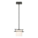 Hubbardton Forge - One Light Mini Pendant - Ellipse - Natural Iron- Union Lighting Luminaires Decor