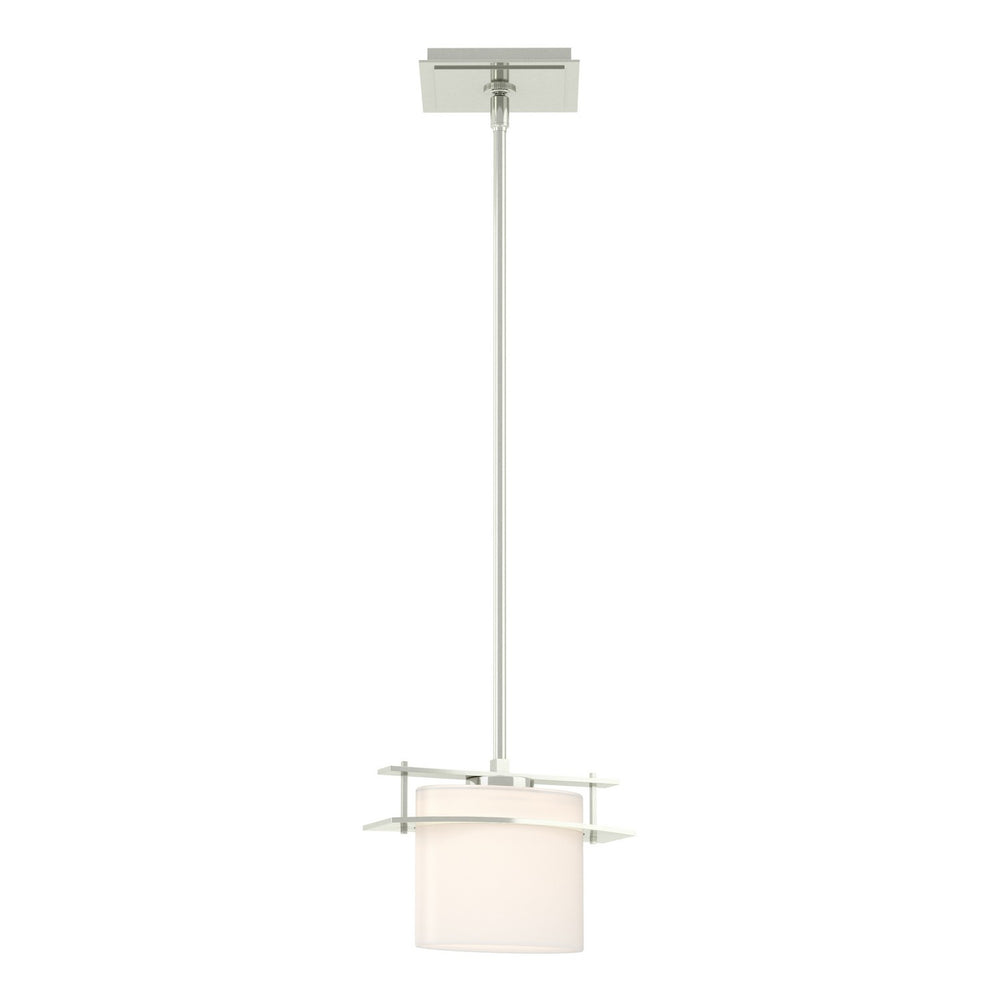 Hubbardton Forge - One Light Mini Pendant - Ellipse - Sterling- Union Lighting Luminaires Decor