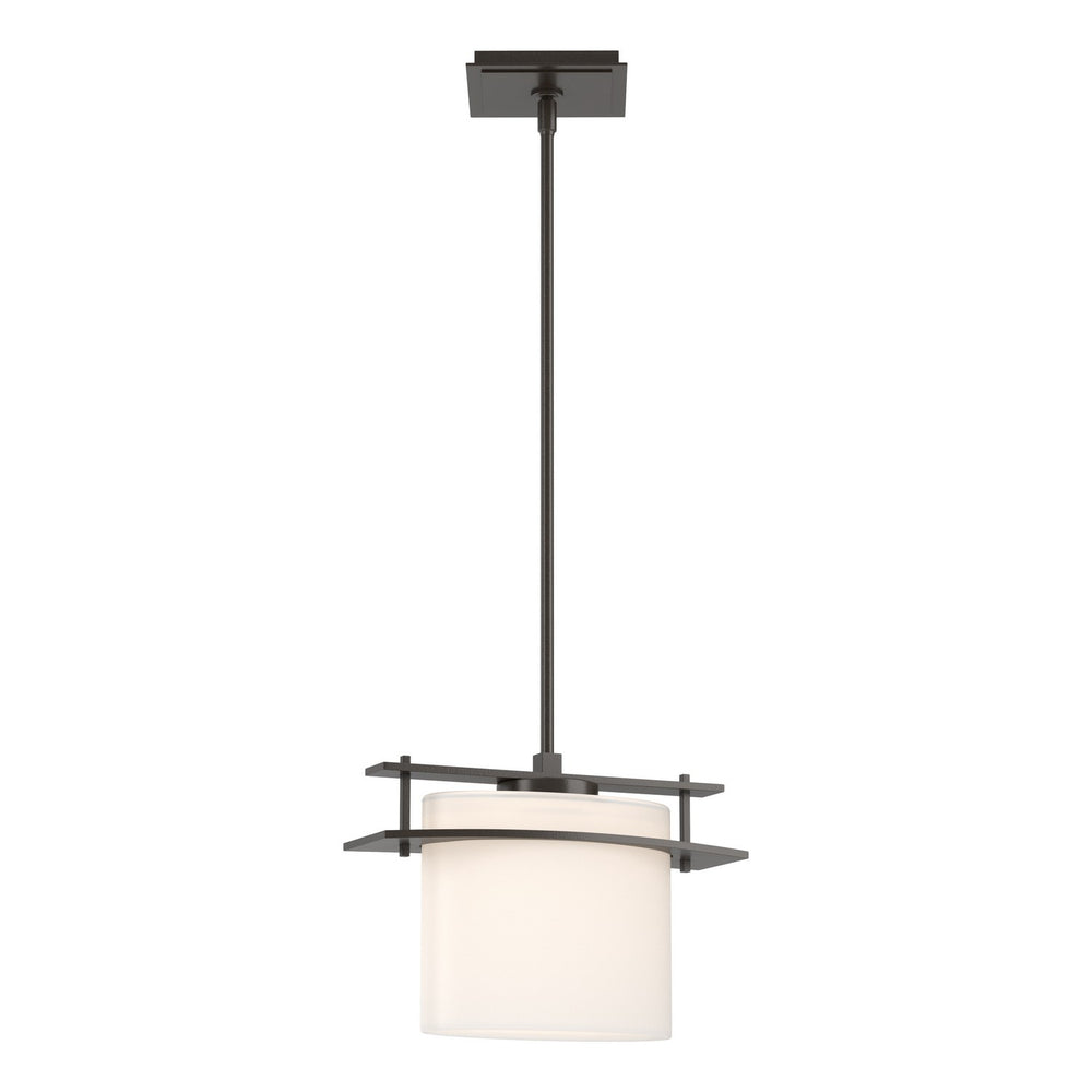Hubbardton Forge - One Light Mini Pendant - Ellipse - Oil Rubbed Bronze- Union Lighting Luminaires Decor