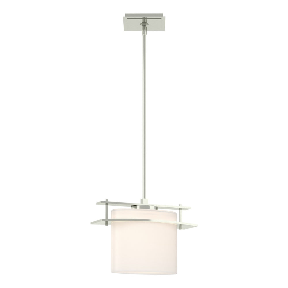 Hubbardton Forge - One Light Mini Pendant - Ellipse - Sterling- Union Lighting Luminaires Decor