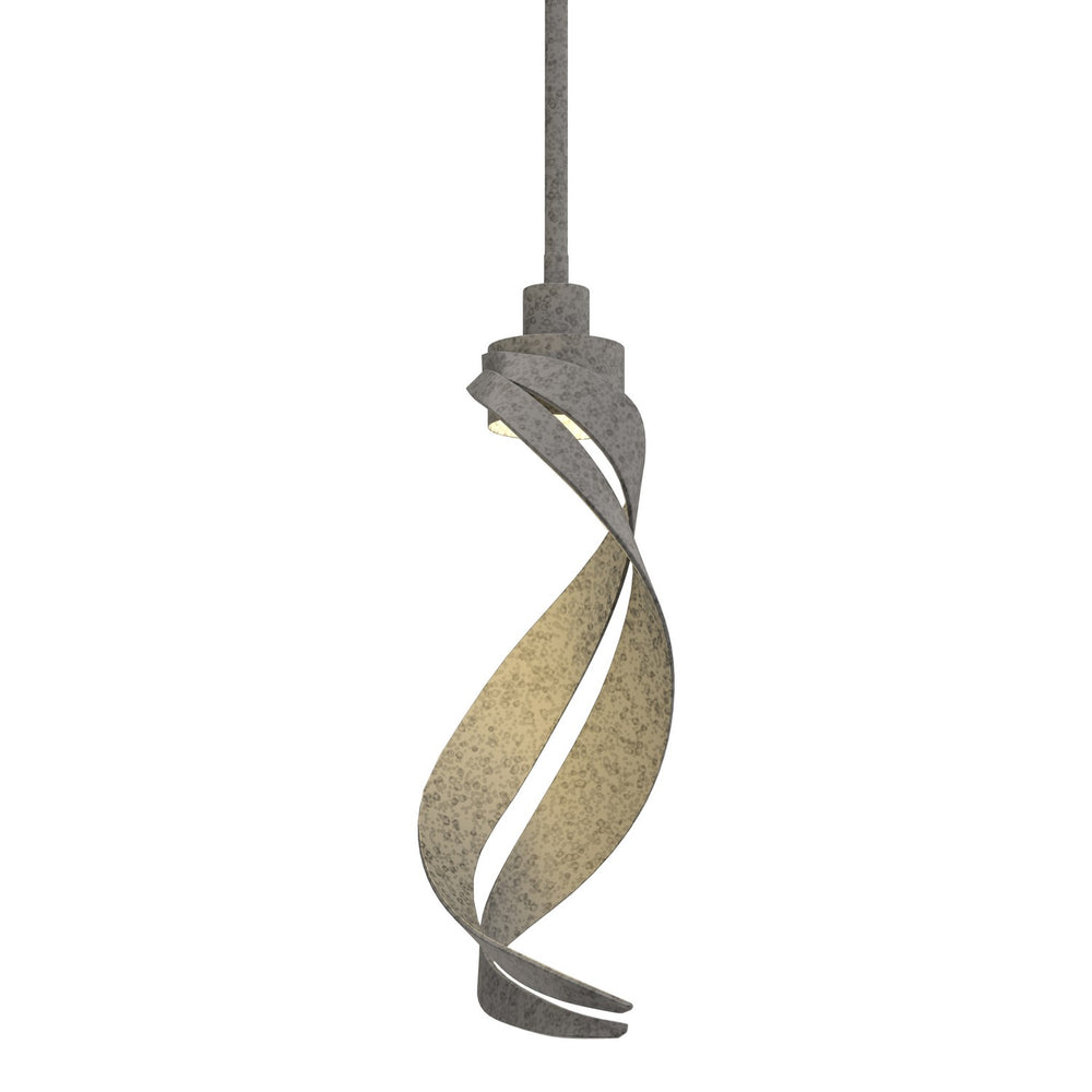 Hubbardton Forge - One Light Mini Pendant - Folio - Natural Iron- Union Lighting Luminaires Decor