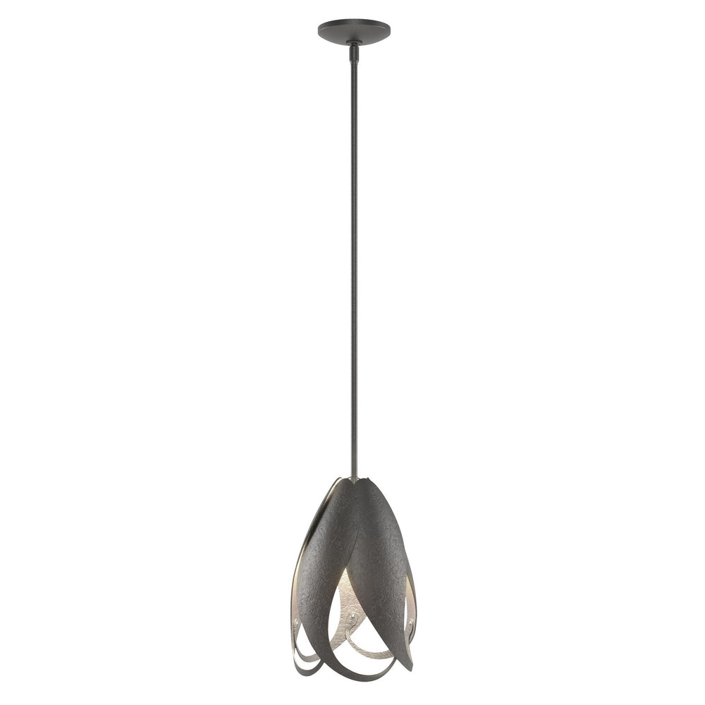 Hubbardton Forge - One Light Mini Pendant - Pental - Black- Union Lighting Luminaires Decor