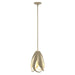 Hubbardton Forge - One Light Mini Pendant - Pental - Soft Gold- Union Lighting Luminaires Decor