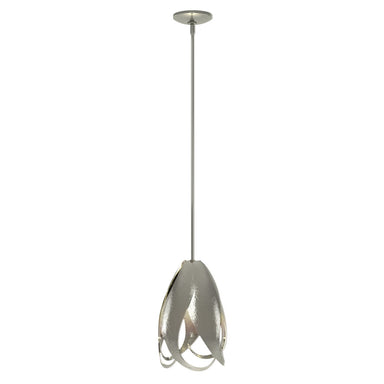 Hubbardton Forge - One Light Mini Pendant - Pental - Sterling- Union Lighting Luminaires Decor
