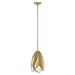 Hubbardton Forge - One Light Mini Pendant - Pental - Modern Brass- Union Lighting Luminaires Decor