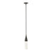 Hubbardton Forge - One Light Mini Pendant - Fritz - Dark Smoke- Union Lighting Luminaires Decor