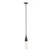 Hubbardton Forge - One Light Mini Pendant - Fritz - Black- Union Lighting Luminaires Decor