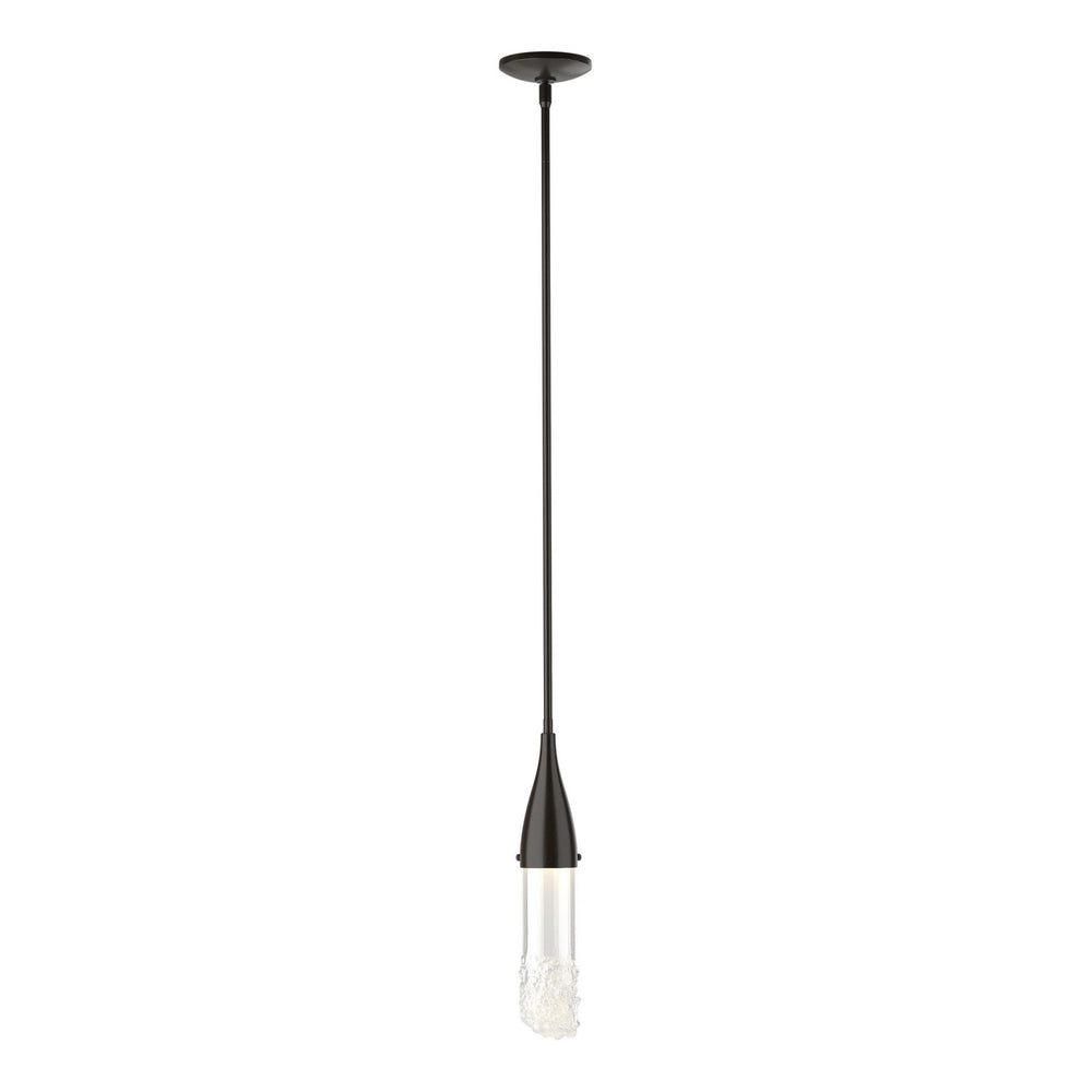 Hubbardton Forge - One Light Mini Pendant - Fritz - Oil Rubbed Bronze- Union Lighting Luminaires Decor