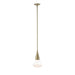 Hubbardton Forge - One Light Mini Pendant - Fritz - Soft Gold- Union Lighting Luminaires Decor