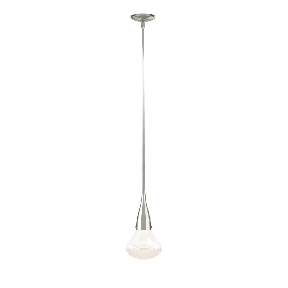 Hubbardton Forge - One Light Mini Pendant - Fritz - Sterling- Union Lighting Luminaires Decor