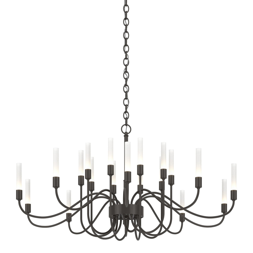 Hubbardton Forge - 20 Light Chandelier - Lisse - Oil Rubbed Bronze- Union Lighting Luminaires Decor