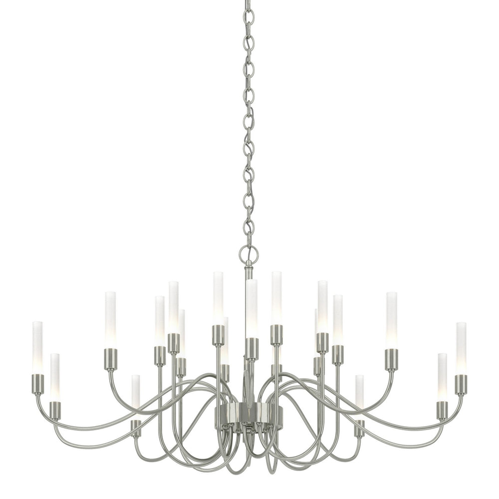 Hubbardton Forge - 20 Light Chandelier - Lisse - Sterling- Union Lighting Luminaires Decor