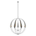 Hubbardton Forge - 12 Light Chandelier - Cirque - Black- Union Lighting Luminaires Decor