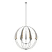 Hubbardton Forge - 12 Light Chandelier - Cirque - Natural Iron- Union Lighting Luminaires Decor