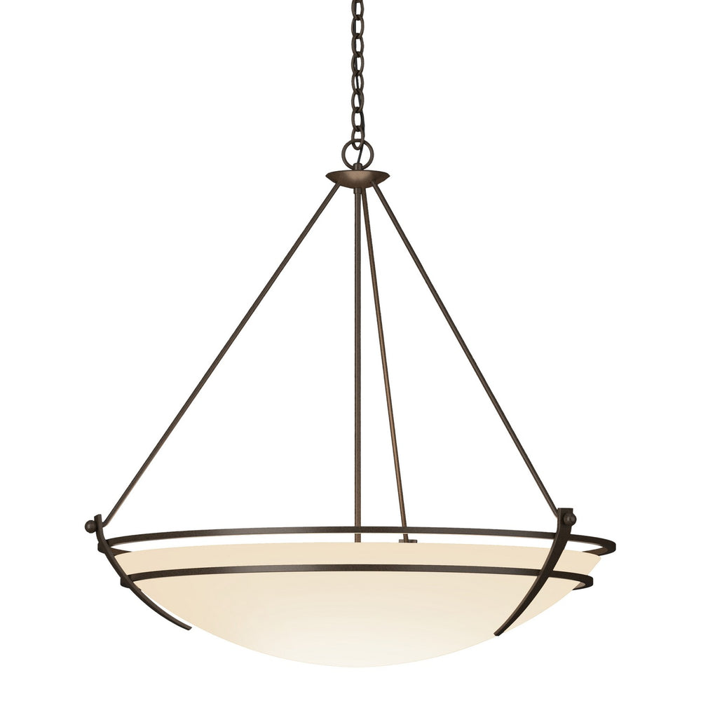 Hubbardton Forge - Three Light Chandelier - Tryne - Bronze- Union Lighting Luminaires Decor