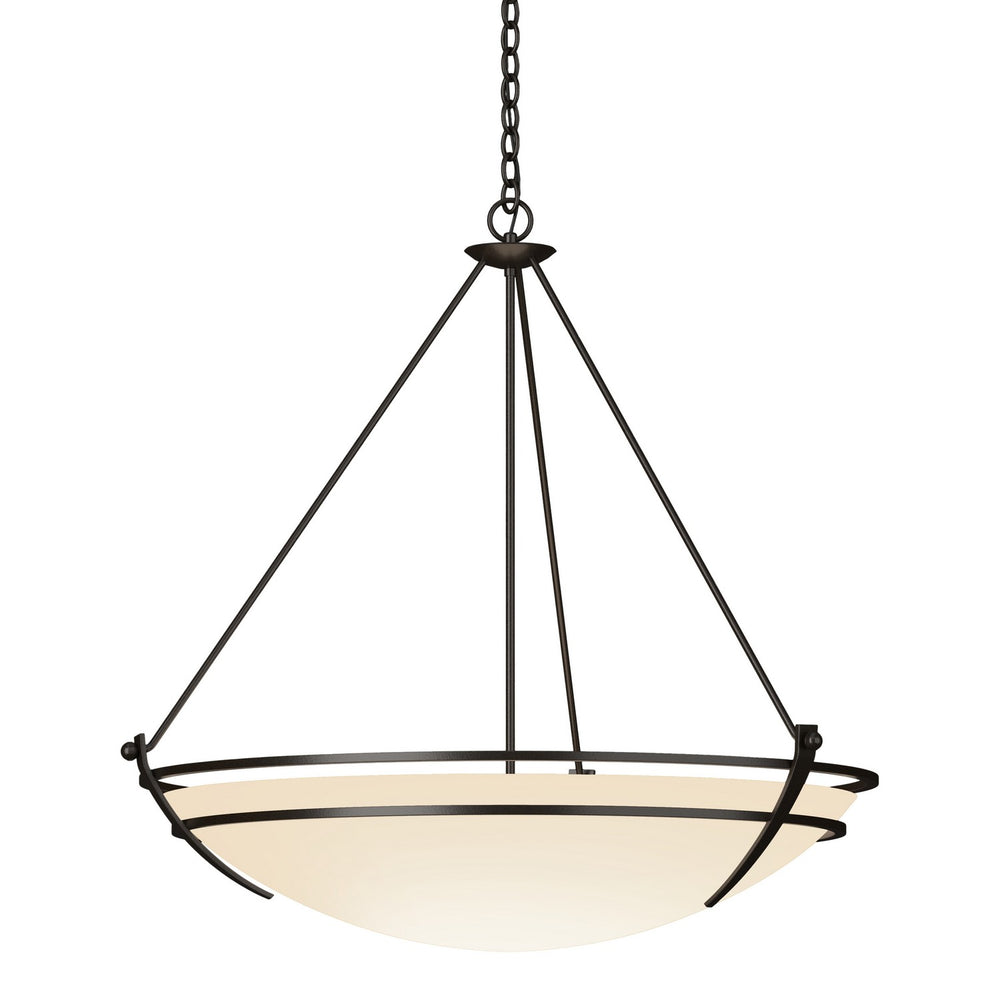 Hubbardton Forge - Three Light Pendant - Tryne - Oil Rubbed Bronze- Union Lighting Luminaires Decor