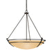 Hubbardton Forge - Three Light Pendant - Tryne - Oil Rubbed Bronze- Union Lighting Luminaires Decor