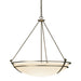 Hubbardton Forge - Three Light Chandelier - Tryne - Soft Gold- Union Lighting Luminaires Decor