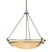 Hubbardton Forge - Three Light Chandelier - Tryne - Soft Gold- Union Lighting Luminaires Decor