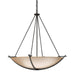 Hubbardton Forge - Three Light Pendant - Compass - Oil Rubbed Bronze- Union Lighting Luminaires Decor