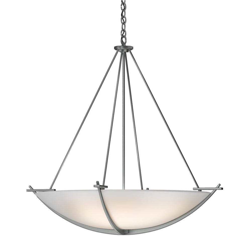 Hubbardton Forge - Three Light Chandelier - Compass - Vintage Platinum- Union Lighting Luminaires Decor