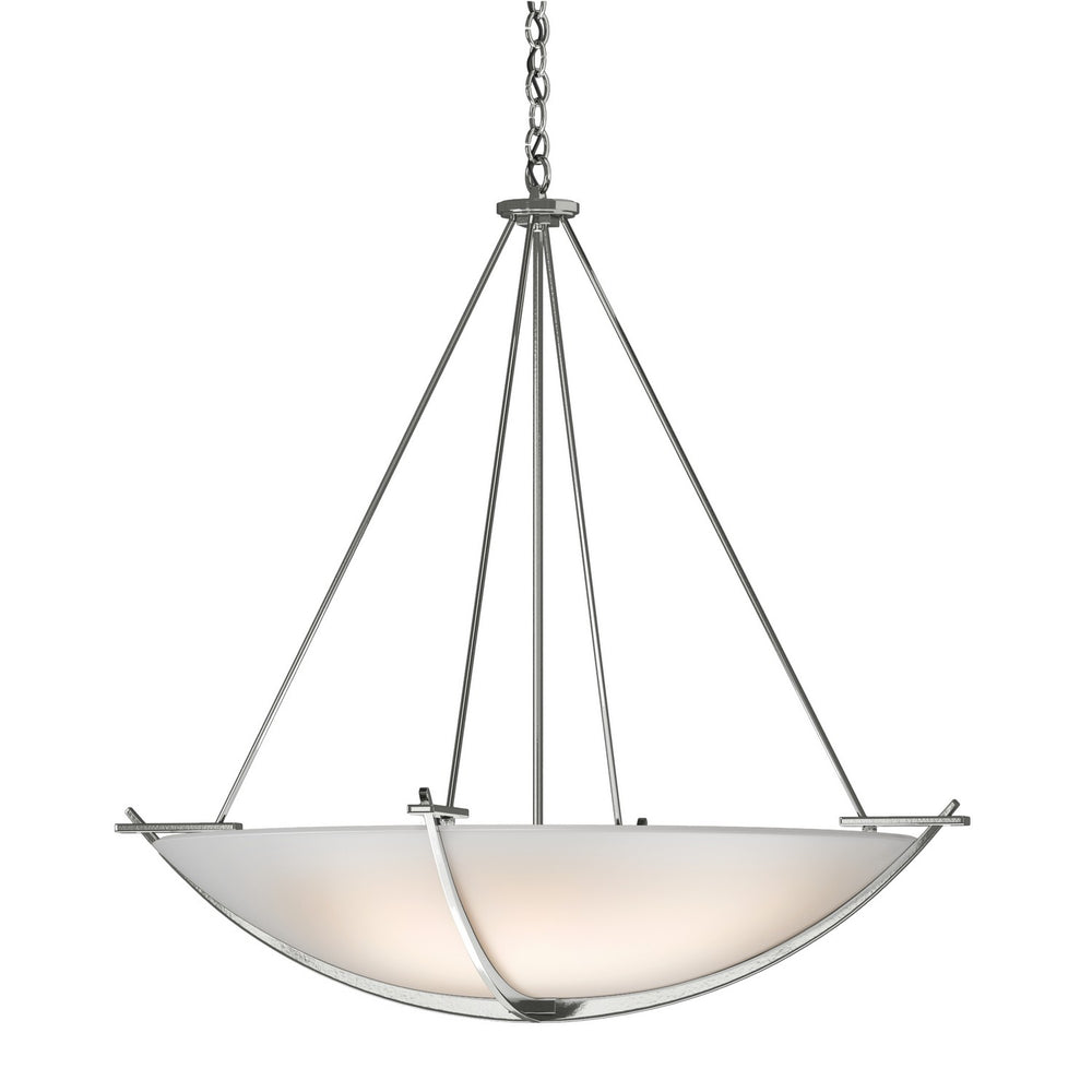 Hubbardton Forge - Three Light Chandelier - Compass - Sterling- Union Lighting Luminaires Decor