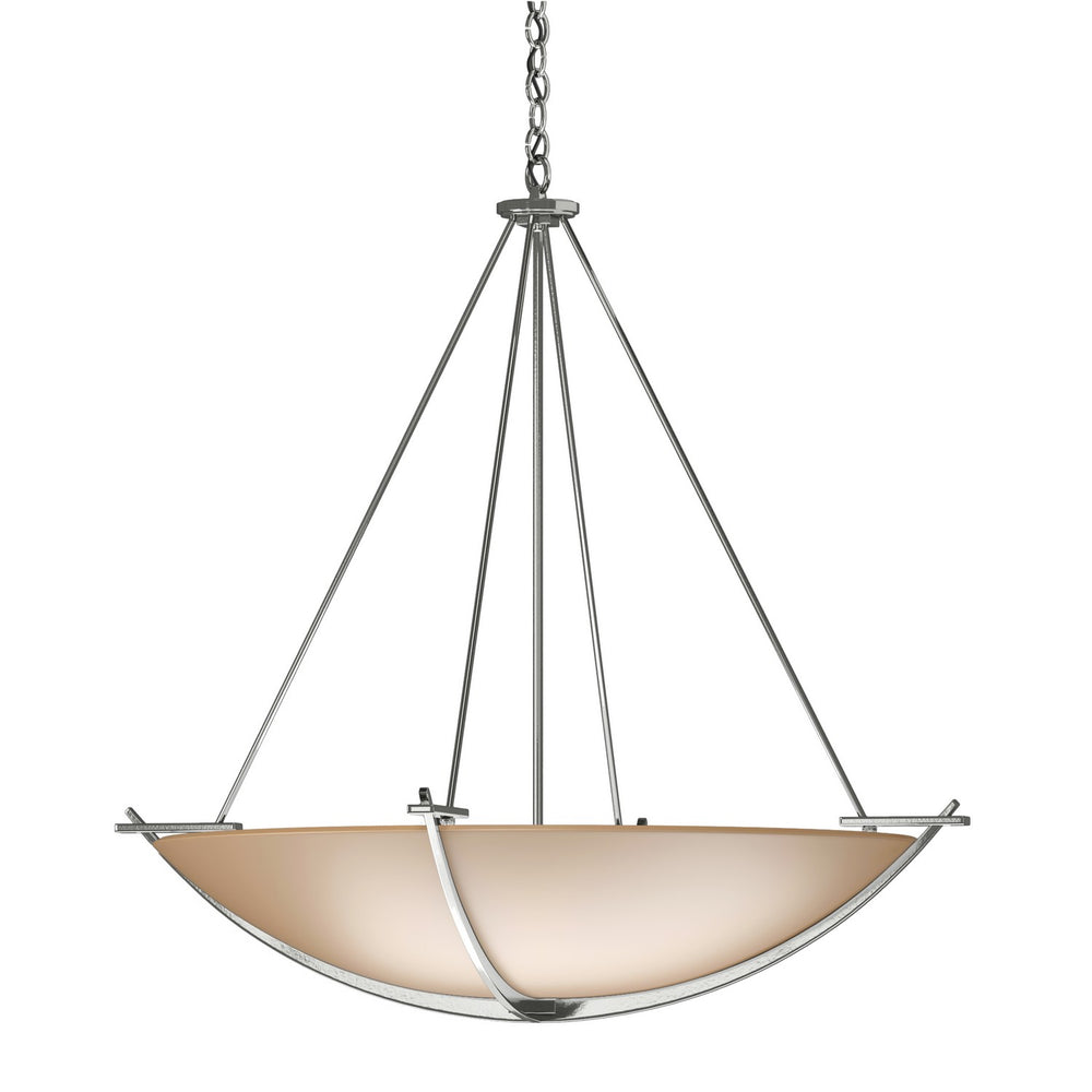 Hubbardton Forge - Three Light Chandelier - Compass - Sterling- Union Lighting Luminaires Decor