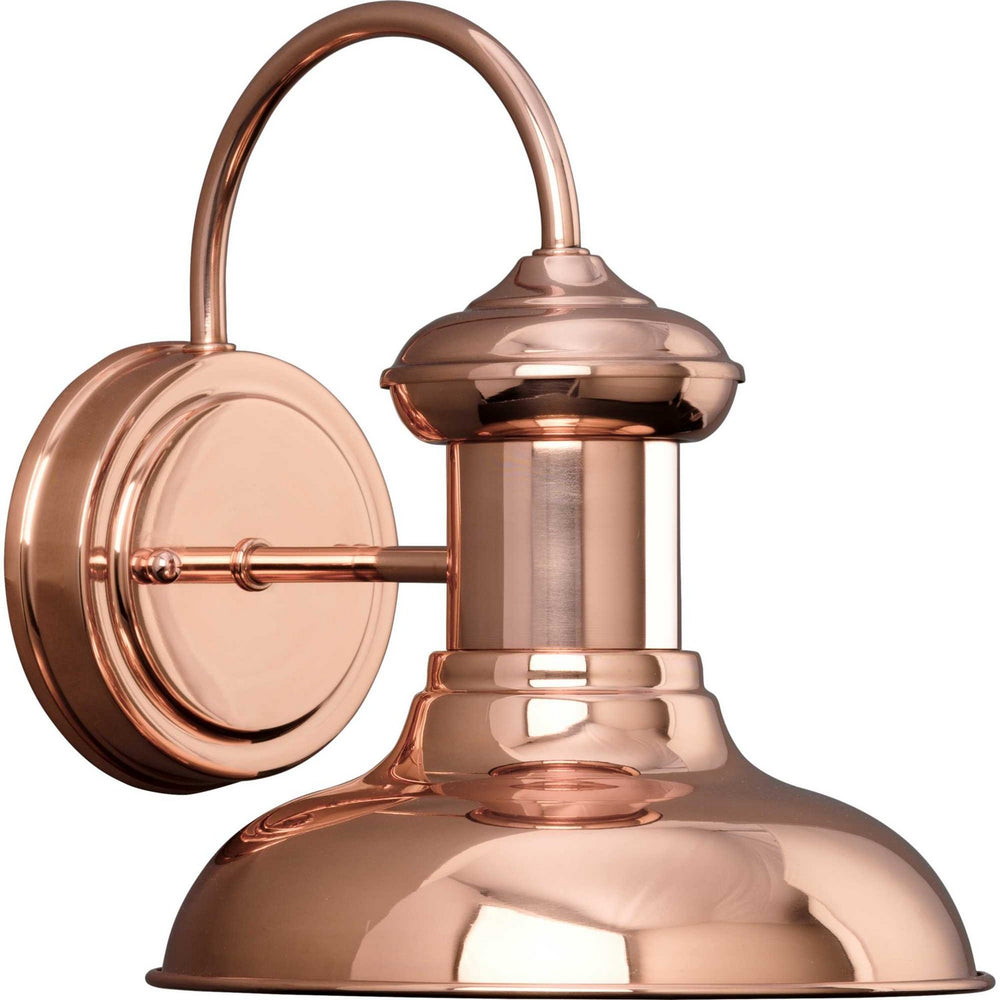 Progress Canada - One Light Wall Lantern - Brookside - Cognac- Union Lighting Luminaires Decor