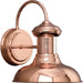 Progress Canada - One Light Wall Lantern - Brookside - Cognac- Union Lighting Luminaires Decor