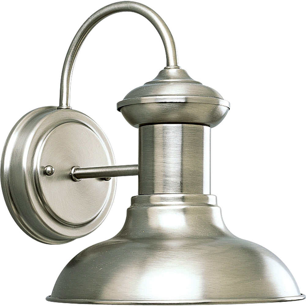 Progress Canada - One Light Wall Lantern - Brookside - Antique Nickel- Union Lighting Luminaires Decor