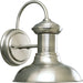 Progress Canada - One Light Wall Lantern - Brookside - Antique Nickel- Union Lighting Luminaires Decor