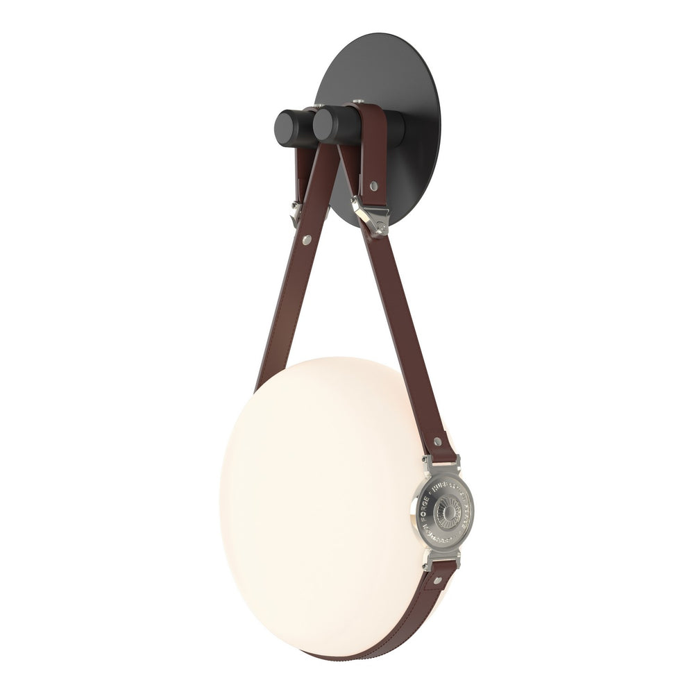 Hubbardton Forge - LED Wall Sconce - Derby - Black- Union Lighting Luminaires Decor