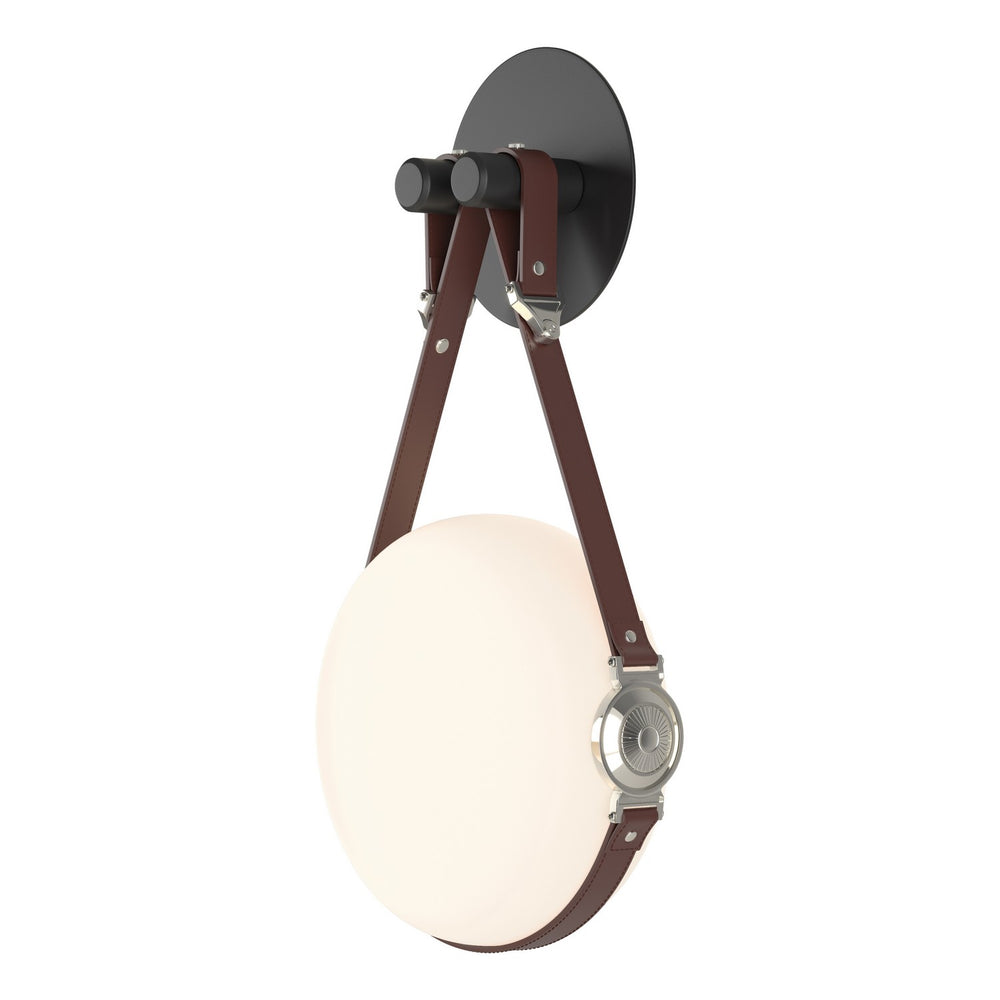 Hubbardton Forge - LED Wall Sconce - Derby - Black- Union Lighting Luminaires Decor