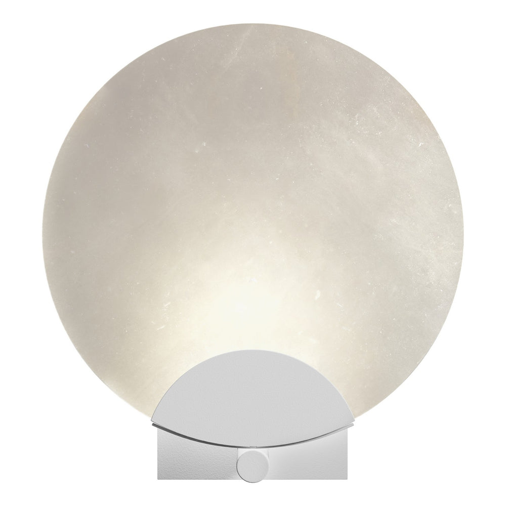 Hubbardton Forge - One Light Wall Sconce - Callisto - White- Union Lighting Luminaires Decor