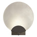 Hubbardton Forge - One Light Wall Sconce - Callisto - Dark Smoke- Union Lighting Luminaires Decor