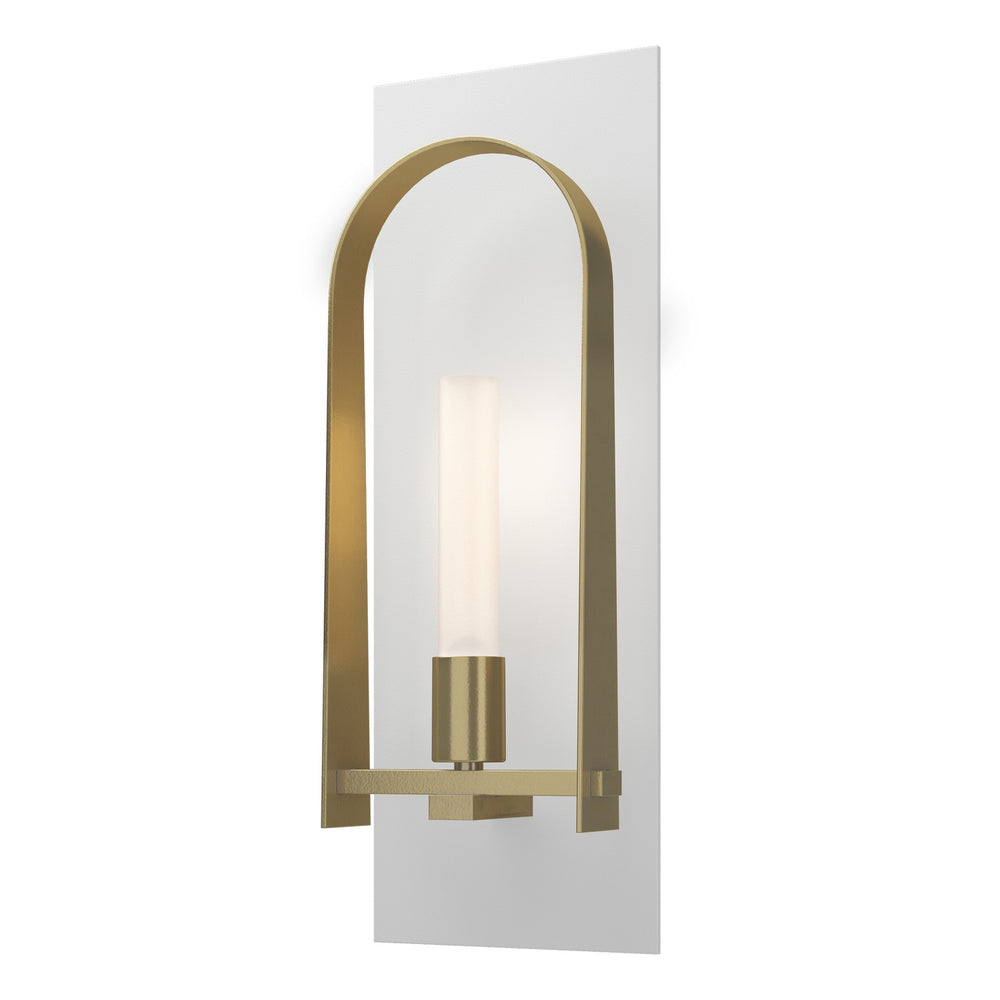 Hubbardton Forge - One Light Wall Sconce - Triomphe - White- Union Lighting Luminaires Decor