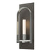 Hubbardton Forge - One Light Wall Sconce - Triomphe - Dark Smoke- Union Lighting Luminaires Decor