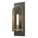 Hubbardton Forge - One Light Wall Sconce - Triomphe - Dark Smoke- Union Lighting Luminaires Decor