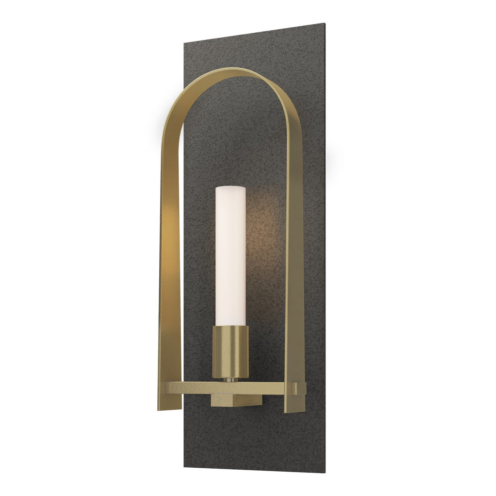 Hubbardton Forge - One Light Wall Sconce - Triomphe - Natural Iron- Union Lighting Luminaires Decor
