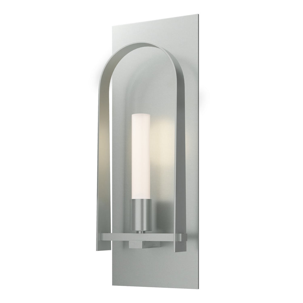 Hubbardton Forge - One Light Wall Sconce - Triomphe - Vintage Platinum- Union Lighting Luminaires Decor