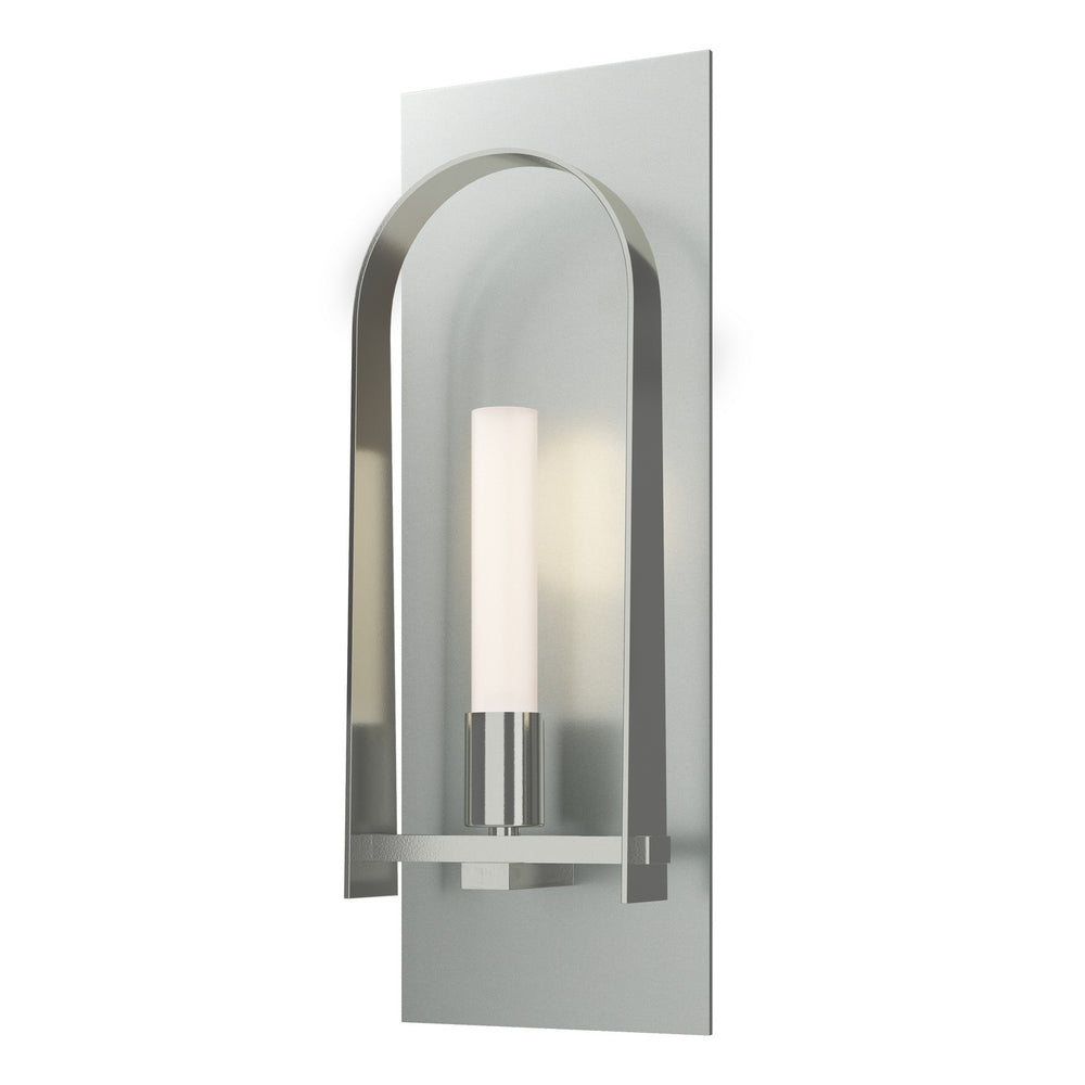 Hubbardton Forge - One Light Wall Sconce - Triomphe - Vintage Platinum- Union Lighting Luminaires Decor
