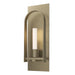 Hubbardton Forge - One Light Wall Sconce - Triomphe - Soft Gold- Union Lighting Luminaires Decor