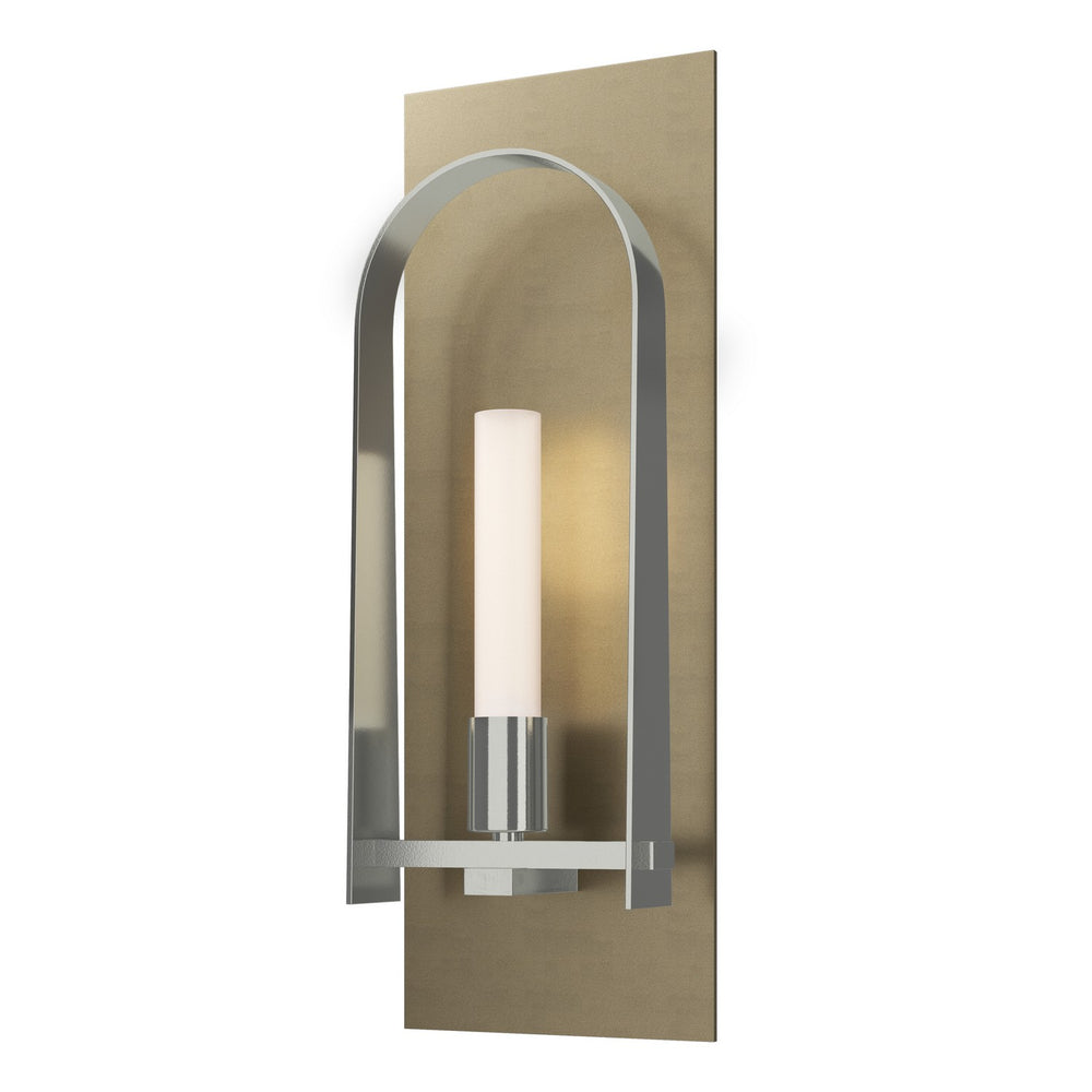 Hubbardton Forge - One Light Wall Sconce - Triomphe - Soft Gold- Union Lighting Luminaires Decor