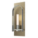Hubbardton Forge - One Light Wall Sconce - Triomphe - Soft Gold- Union Lighting Luminaires Decor